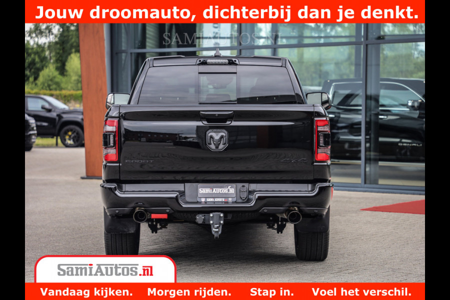 Dodge Ram 1500 GT EDITION | 5.7 V8 HEMI | VIRTUAL COCKPIT | HEAD-UP | ADAPTIVE CRUISE | 360 CAMERA | TRX PACK | Comfortabele Dubbele Cabine met Royale 5 Zitplaatsen | BPM vrij BPM vrij | Nu Leverbaar uit Voorraad | Voorraad Nr 2434