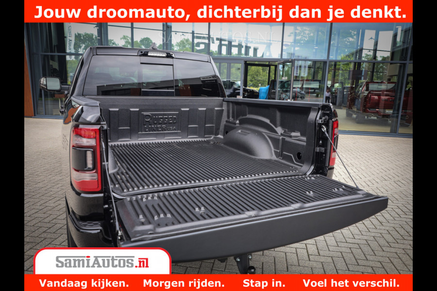 Dodge Ram 1500 GT EDITION | 5.7 V8 HEMI | VIRTUAL COCKPIT | HEAD-UP | ADAPTIVE CRUISE | 360 CAMERA | TRX PACK | Comfortabele Dubbele Cabine met Royale 5 Zitplaatsen | BPM vrij BPM vrij | Nu Leverbaar uit Voorraad | Voorraad Nr 2434