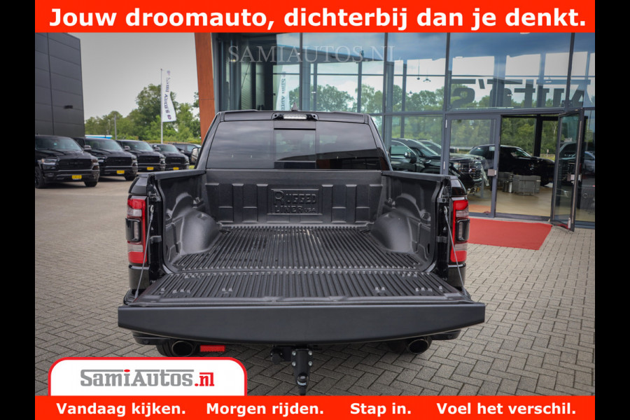 Dodge Ram 1500 GT EDITION | 5.7 V8 HEMI | VIRTUAL COCKPIT | HEAD-UP | ADAPTIVE CRUISE | 360 CAMERA | TRX PACK | Comfortabele Dubbele Cabine met Royale 5 Zitplaatsen | BPM vrij BPM vrij | Nu Leverbaar uit Voorraad | Voorraad Nr 2434