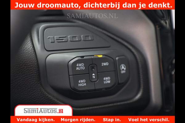 Dodge Ram 1500 GT EDITION | 5.7 V8 HEMI | VIRTUAL COCKPIT | HEAD-UP | ADAPTIVE CRUISE | 360 CAMERA | TRX PACK | Comfortabele Dubbele Cabine met Royale 5 Zitplaatsen | BPM vrij BPM vrij | Nu Leverbaar uit Voorraad | Voorraad Nr 2434