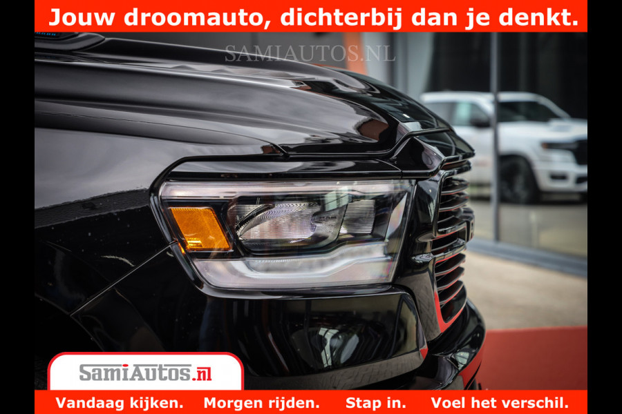 Dodge Ram 1500 GT EDITION | 5.7 V8 HEMI | VIRTUAL COCKPIT | HEAD-UP | ADAPTIVE CRUISE | 360 CAMERA | TRX PACK | Comfortabele Dubbele Cabine met Royale 5 Zitplaatsen | BPM vrij BPM vrij | Nu Leverbaar uit Voorraad | Voorraad Nr 2434