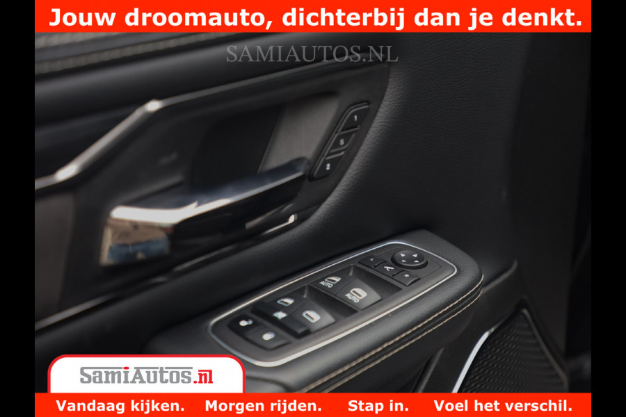 Dodge Ram 1500 GT EDITION | 5.7 V8 HEMI | VIRTUAL COCKPIT | HEAD-UP | ADAPTIVE CRUISE | 360 CAMERA | TRX PACK | Comfortabele Dubbele Cabine met Royale 5 Zitplaatsen | BPM vrij BPM vrij | Nu Leverbaar uit Voorraad | Voorraad Nr 2434