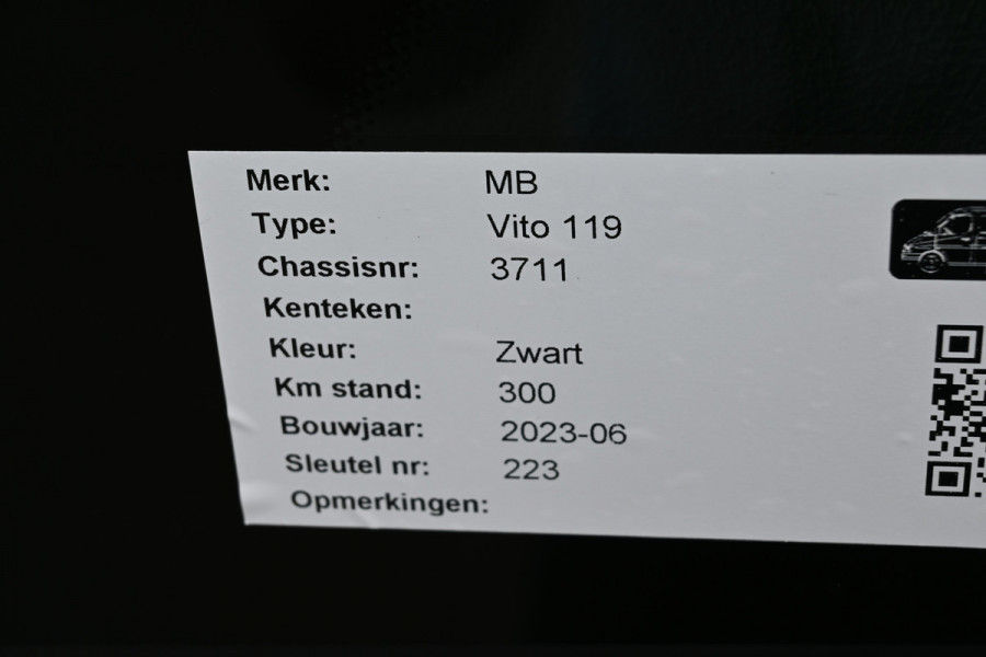 Mercedes-Benz Vito 119 CDI L3 DC Extra Lang Comfort LED, Distronic, Climate controle