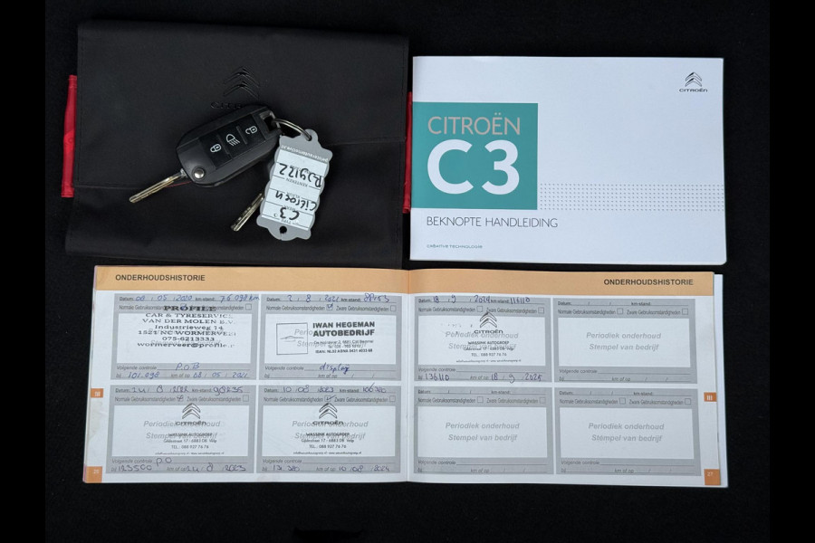 Citroën C3 1.2 PureTech Feel Navi,Apple Carplay,Clima,Cruise,PDC,N.A.P,Dealer Onderhouden,Nieuwe APK bij Aflevering