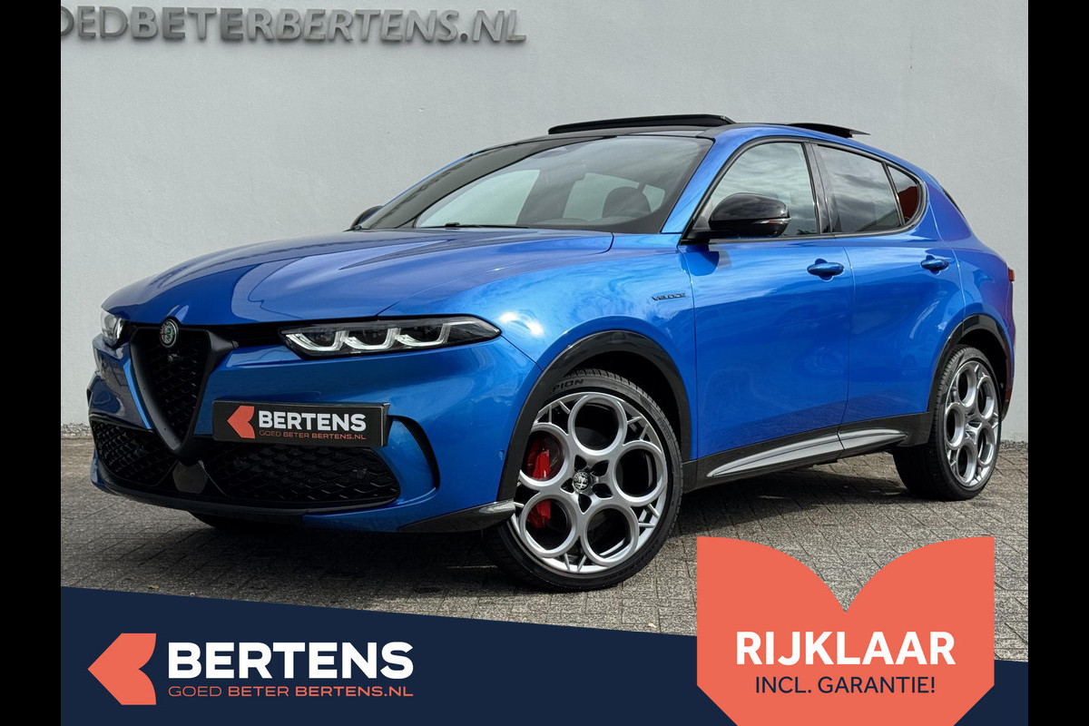 Alfa Romeo Tonale 1.5T Hybrid 160 pk Veloce | Panoramadak | El.achterklep | Veel optie's | Prijs is rijklaar Alfa Romeo Tonale 1.5T Hybrid 160 pk Veloce | Panoramadak | El.achterklep | Veel optie's | Prijs is rijklaar