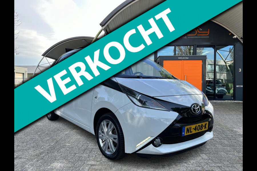 Toyota Aygo 1.0 VVT-i X-Wave Cabrio Camera Keyless NL-Auto Rijklaarprijs!