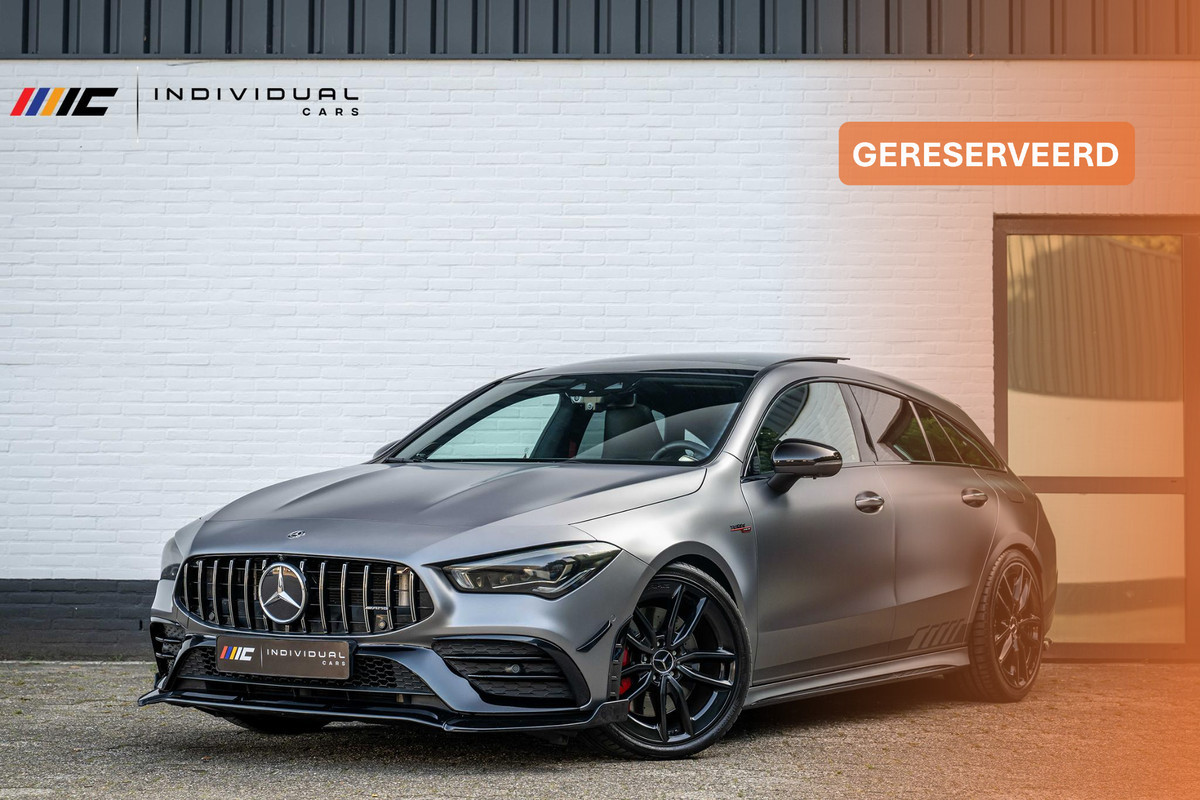 Mercedes-Benz CLA-Klasse Shooting Brake AMG 35 4MATIC Panorama Carbon AERO pack VOL!! Mercedes-Benz CLA-Klasse Shooting Brake AMG 35 4MATIC Panorama Carbon AERO pack VOL!!