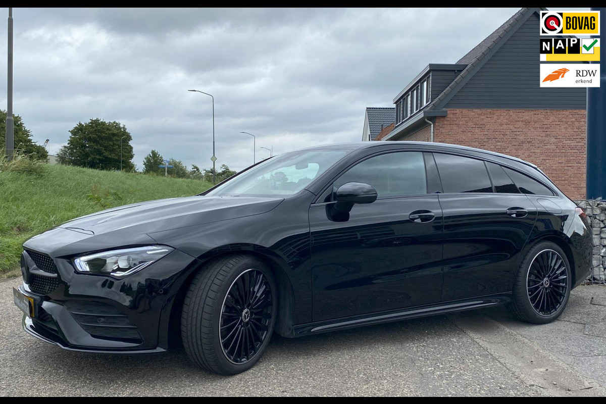 Mercedes-Benz CLA-Klasse Shooting Brake 200 Business Solution AMG/ 19"/ Ambient/ Cam/ Elec. trekhaak Mercedes-Benz CLA-Klasse Shooting Brake 200 Business Solution AMG/ 19"/ Ambient/ Cam/ Elec. trekhaak