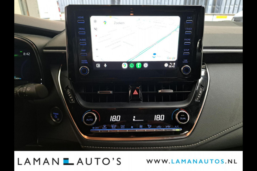 Toyota Corolla Touring Sports 2.0 Hybrid 184pk Business Plus | CarPlay Halfleder Trekhaak Parkeersensoren 17" LMV ECC LED ACC Camera Metallic | Hybrid Voorsch