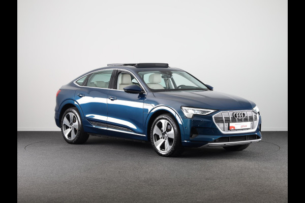 Audi e-tron Sportback 55 quattro Business edition Plus 95 kWh 408pk | SoH 95% | Panoramadak | Trekhaak | B&O Soundsystem | Head up Display | 360° Camera