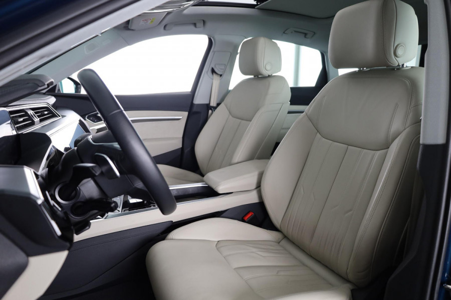 Audi e-tron Sportback 55 quattro Business edition Plus 95 kWh 408pk | SoH 95% | Panoramadak | Trekhaak | B&O Soundsystem | Head up Display | 360° Camera