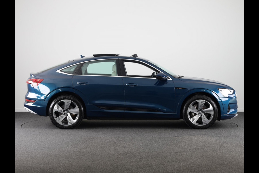 Audi e-tron Sportback 55 quattro Business edition Plus 95 kWh 408pk | SoH 95% | Panoramadak | Trekhaak | B&O Soundsystem | Head up Display | 360° Camera