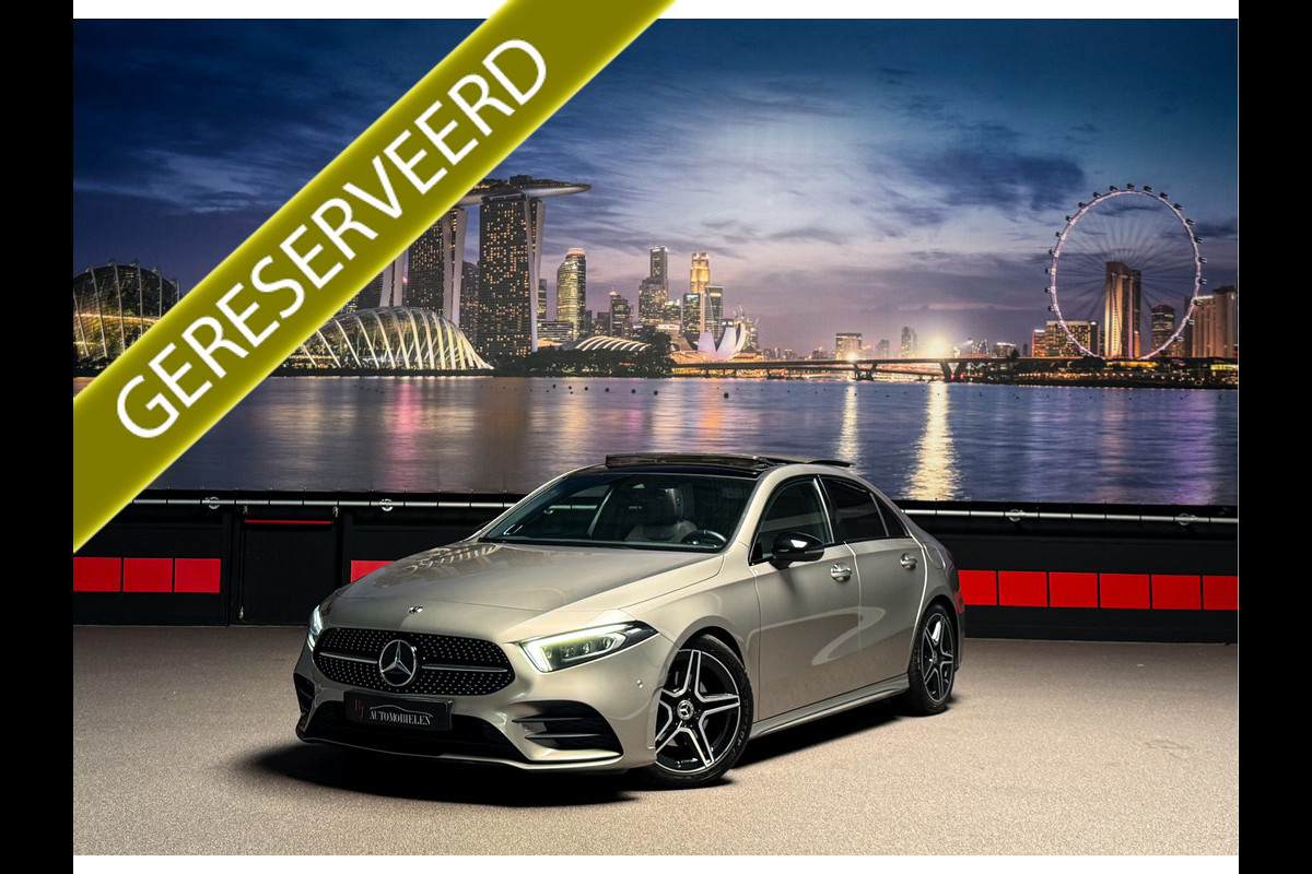 Mercedes-Benz A-Klasse 180 Business Solution AMG Pano|Memory|360|Burmester|Sfeer|1jGarantie| Mercedes-Benz A-Klasse 180 Business Solution AMG Pano|Memory|360|Burmester|Sfeer|1jGarantie|