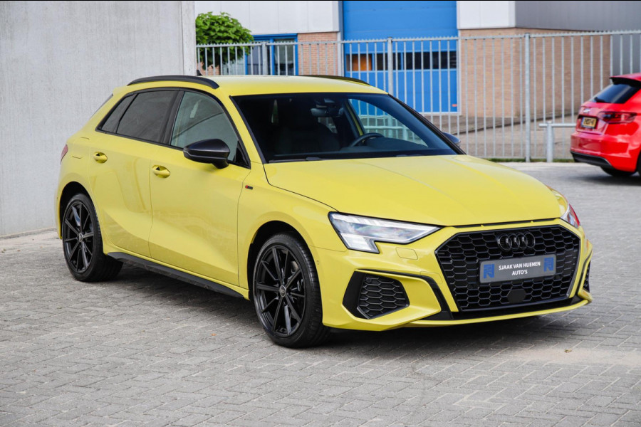 Audi A3 Sportback 40 TFSI e PHEV S Edition S-line 204pk S-Tronic|Virtual Cockpit|Kuipstoelen elektrisch|LED Matrix|Camera|Black|18