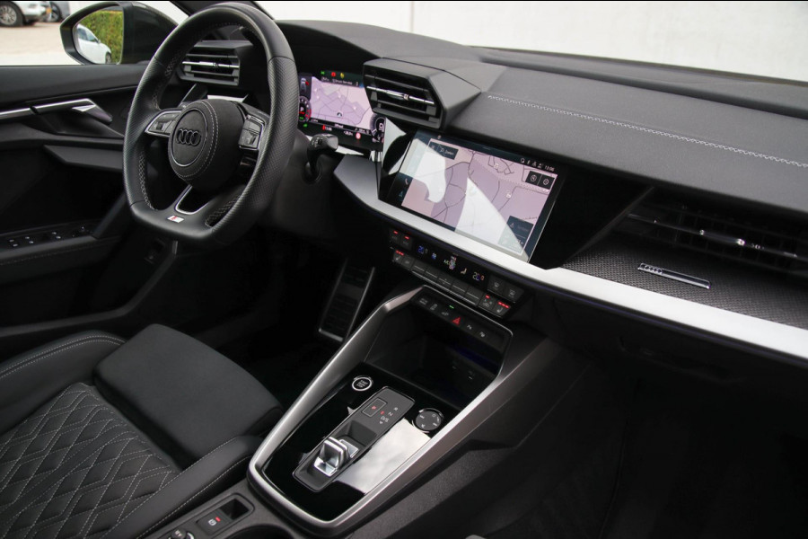 Audi A3 Sportback 40 TFSI e PHEV S Edition S-line 204pk S-Tronic|Virtual Cockpit|Kuipstoelen elektrisch|LED Matrix|Camera|Black|18