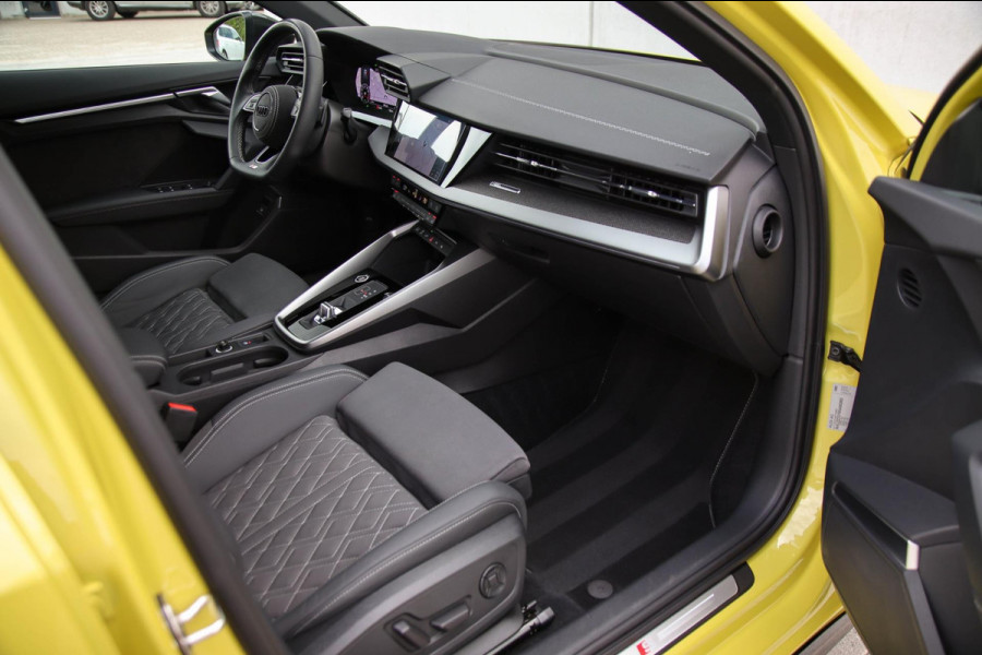 Audi A3 Sportback 40 TFSI e PHEV S Edition S-line 204pk S-Tronic|Virtual Cockpit|Kuipstoelen elektrisch|LED Matrix|Camera|Black|18