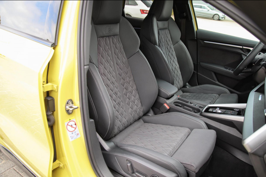 Audi A3 Sportback 40 TFSI e PHEV S Edition S-line 204pk S-Tronic|Virtual Cockpit|Kuipstoelen elektrisch|LED Matrix|Camera|Black|18