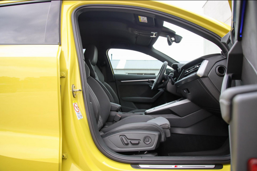 Audi A3 Sportback 40 TFSI e PHEV S Edition S-line 204pk S-Tronic|Virtual Cockpit|Kuipstoelen elektrisch|LED Matrix|Camera|Black|18