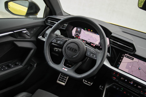 Audi A3 Sportback 40 TFSI e PHEV S Edition S-line 204pk S-Tronic|Virtual Cockpit|Kuipstoelen elektrisch|LED Matrix|Camera|Black|18