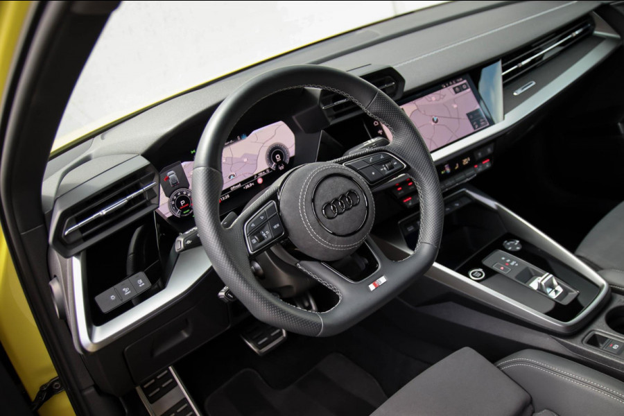 Audi A3 Sportback 40 TFSI e PHEV S Edition S-line 204pk S-Tronic|Virtual Cockpit|Kuipstoelen elektrisch|LED Matrix|Camera|Black|18