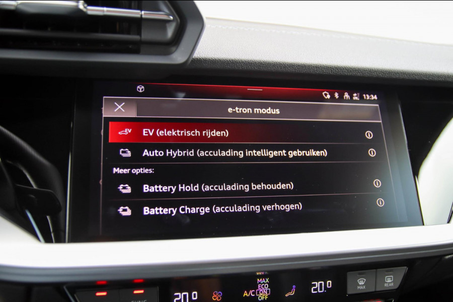Audi A3 Sportback 40 TFSI e PHEV S Edition S-line 204pk S-Tronic|Virtual Cockpit|Kuipstoelen elektrisch|LED Matrix|Camera|Black|18