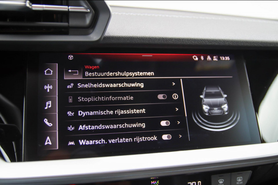 Audi A3 Sportback 40 TFSI e PHEV S Edition S-line 204pk S-Tronic|Virtual Cockpit|Kuipstoelen elektrisch|LED Matrix|Camera|Black|18