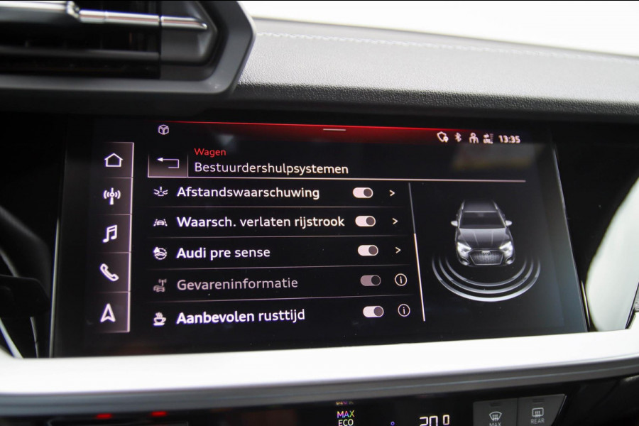 Audi A3 Sportback 40 TFSI e PHEV S Edition S-line 204pk S-Tronic|Virtual Cockpit|Kuipstoelen elektrisch|LED Matrix|Camera|Black|18