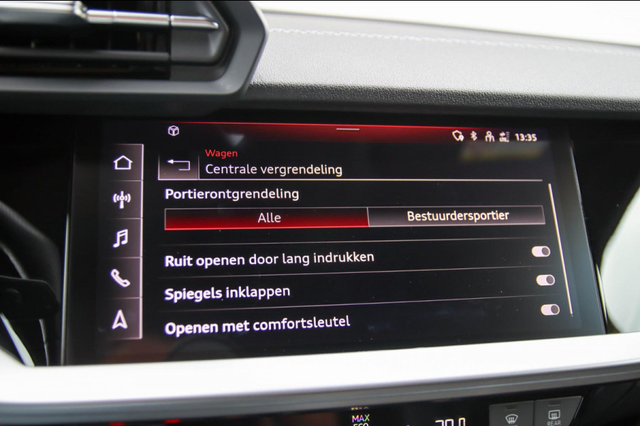Audi A3 Sportback 40 TFSI e PHEV S Edition S-line 204pk S-Tronic|Virtual Cockpit|Kuipstoelen elektrisch|LED Matrix|Camera|Black|18