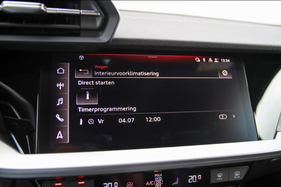 Audi A3 Sportback 40 TFSI e PHEV S Edition S-line 204pk S-Tronic|Virtual Cockpit|Kuipstoelen elektrisch|LED Matrix|Camera|Black|18