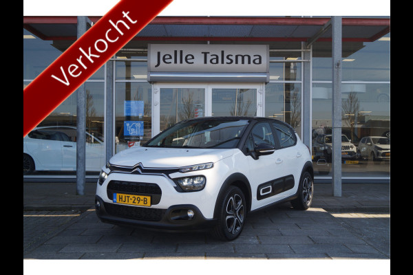 Citroën C3 1.2 PureTech Feel | Stoelverwarming | Apple/Android CarPlay | Zwart dak