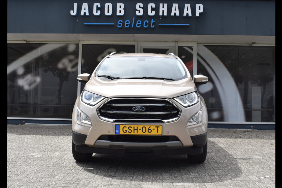 Ford EcoSport 1.0 EcoBoost Titanium Automaat / Camera / Carplay / Keyless / Trekhaak / Navi / Winter Pack /