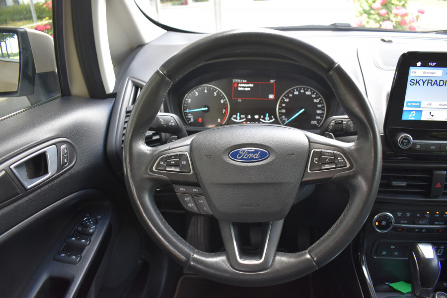 Ford EcoSport 1.0 EcoBoost Titanium Automaat / Camera / Carplay / Keyless / Trekhaak / Navi / Winter Pack /