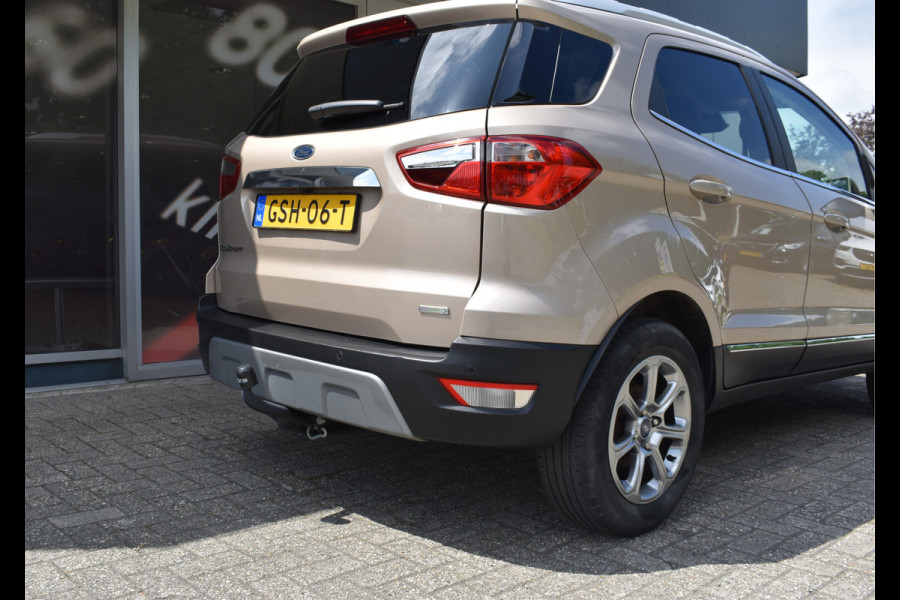 Ford EcoSport 1.0 EcoBoost Titanium Automaat / Camera / Carplay / Keyless / Trekhaak / Navi / Winter Pack /