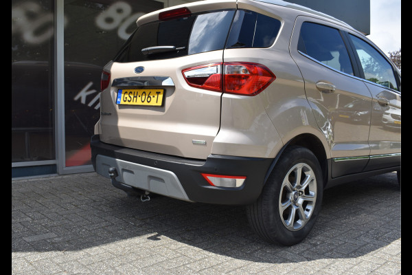 Ford EcoSport 1.0 EcoBoost Titanium Automaat / Camera / Carplay / Keyless / Trekhaak / Navi / Winter Pack /