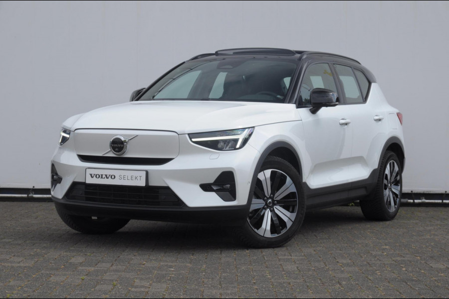 Volvo XC40 232PK Automaat Recharge Ultimate 70 KwH / Trekhaak / Adaptieve cruise control / BLIS / Parkeersensoren met 360 camera / Elektrische stoelen / Apple carplay / elektrische achterklep / Harman kardon audio