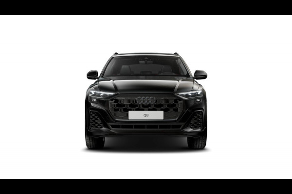 Audi Q8 55 TFSI e quattro Pro Line S 394pk | Rood stiksel / Gordels | Panoramadak | B&O | Vierwielbesturing | Ass.Plus.Remote | Sportstoel Plus | 23'' inch Zwart | Head-up Display |