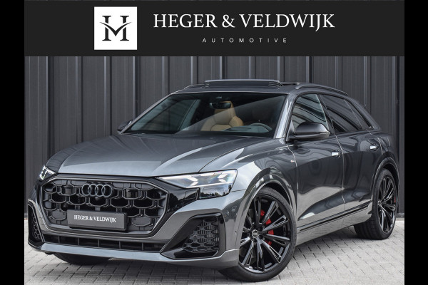 Audi Q8 60 TFSI e QUATTRO PRO LINE S COMPETITION | PANORAMADAK | EXCLUSIVE INTERIOR | BANG&OLUFSEN | HEAD-UP | TREKHAAK | SOFT-CLOSE | M