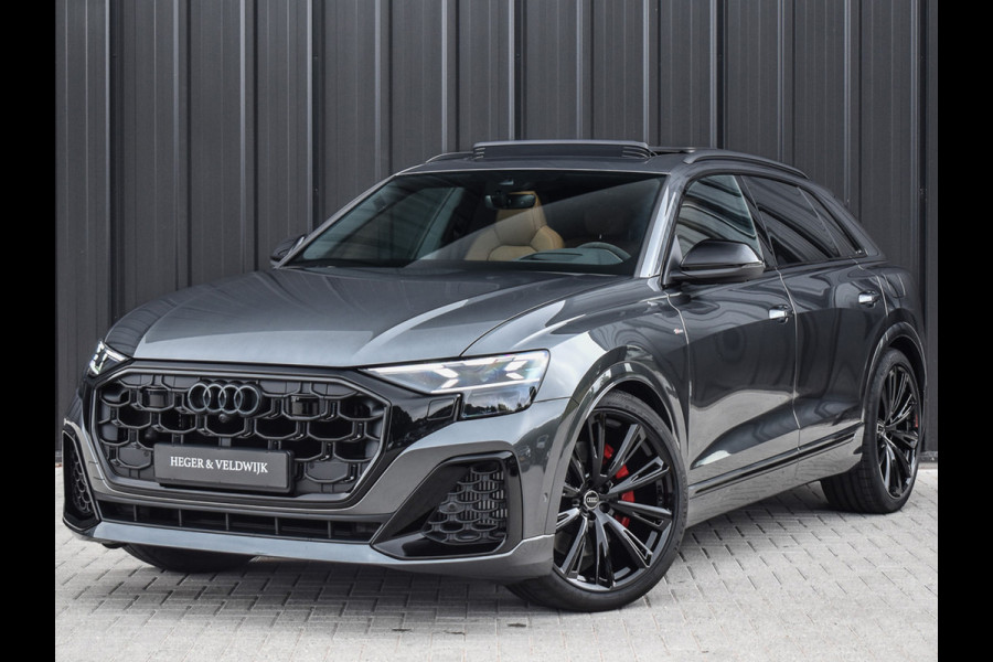 Audi Q8 60 TFSI e QUATTRO PRO LINE S COMPETITION | PANORAMADAK | EXCLUSIVE INTERIOR | BANG&OLUFSEN | HEAD-UP | TREKHAAK | SOFT-CLOSE | M
