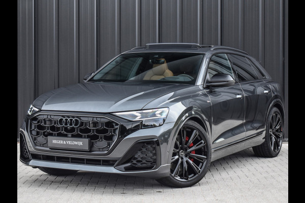 Audi Q8 60 TFSI e QUATTRO PRO LINE S COMPETITION | PANORAMADAK | EXCLUSIVE INTERIOR | BANG&OLUFSEN | HEAD-UP | TREKHAAK | SOFT-CLOSE | M