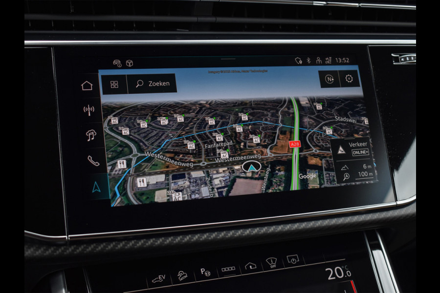 Audi Q8 60 TFSI e QUATTRO PRO LINE S COMPETITION | PANORAMADAK | EXCLUSIVE INTERIOR | BANG&OLUFSEN | HEAD-UP | TREKHAAK | SOFT-CLOSE | M