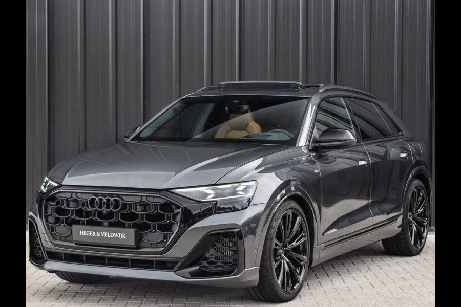 Audi Q8 60 TFSI e QUATTRO PRO LINE S COMPETITION | PANORAMADAK | EXCLUSIVE INTERIOR | BANG&OLUFSEN | HEAD-UP | TREKHAAK | SOFT-CLOSE | M