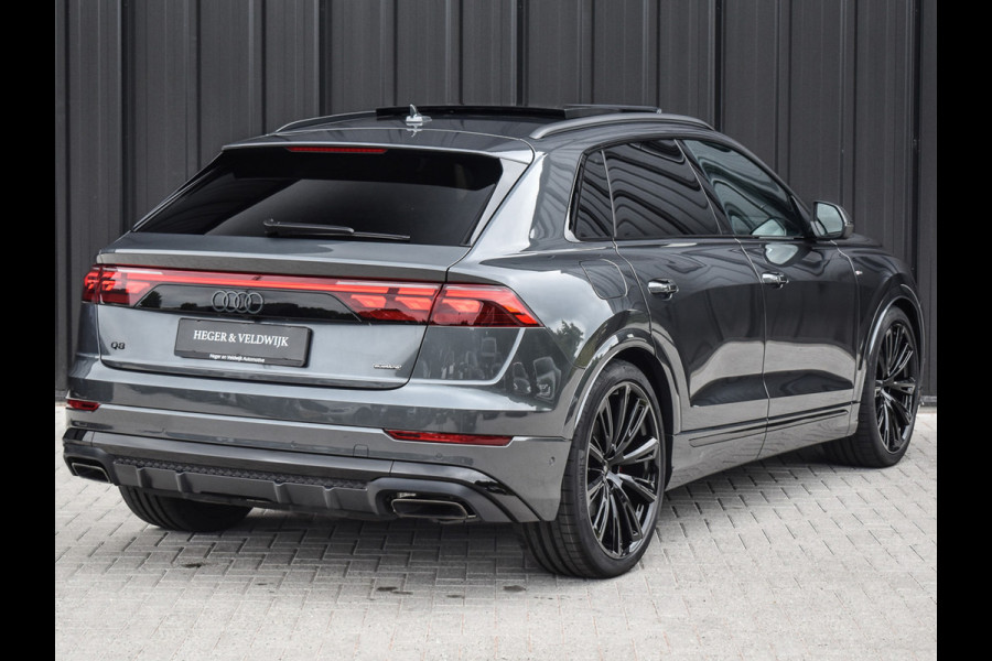 Audi Q8 60 TFSI e QUATTRO PRO LINE S COMPETITION | PANORAMADAK | EXCLUSIVE INTERIOR | BANG&OLUFSEN | HEAD-UP | TREKHAAK | SOFT-CLOSE | M