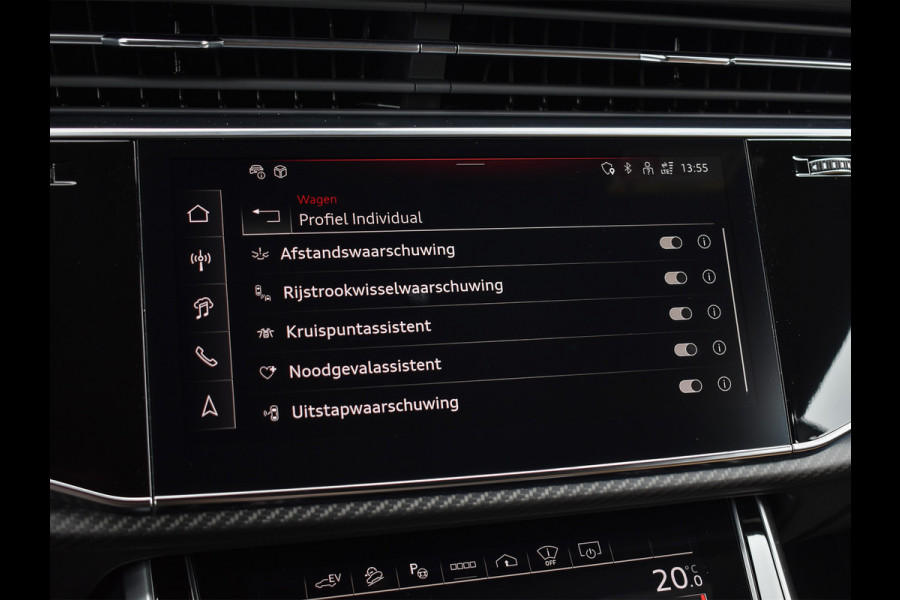Audi Q8 60 TFSI e QUATTRO PRO LINE S COMPETITION | PANORAMADAK | EXCLUSIVE INTERIOR | BANG&OLUFSEN | HEAD-UP | TREKHAAK | SOFT-CLOSE | M