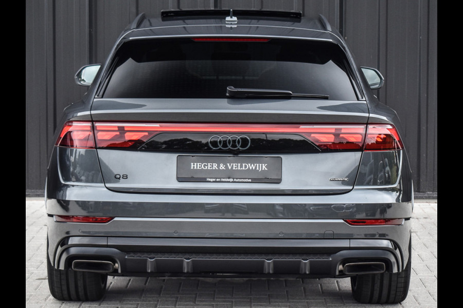 Audi Q8 60 TFSI e QUATTRO PRO LINE S COMPETITION | PANORAMADAK | EXCLUSIVE INTERIOR | BANG&OLUFSEN | HEAD-UP | TREKHAAK | SOFT-CLOSE | M