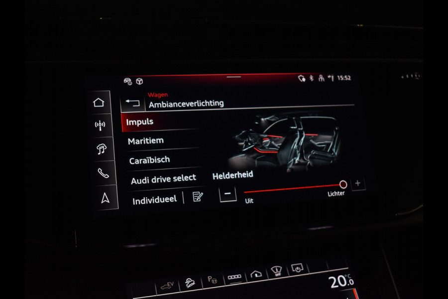 Audi Q8 60 TFSI e QUATTRO PRO LINE S COMPETITION | PANORAMADAK | EXCLUSIVE INTERIOR | BANG&OLUFSEN | HEAD-UP | TREKHAAK | SOFT-CLOSE | M