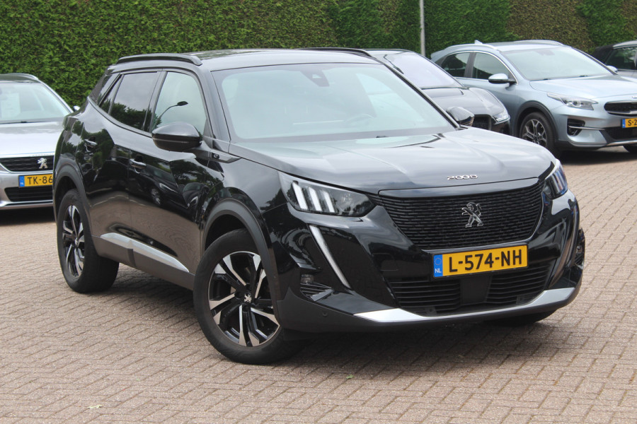 Peugeot e-2008 EV Allure 50 kWh / Camera / Half leder / Virtual Cockpit / 17'' / LED Koplampen / Keyless / Navigatie / Stoelverwarming / Cruise Control