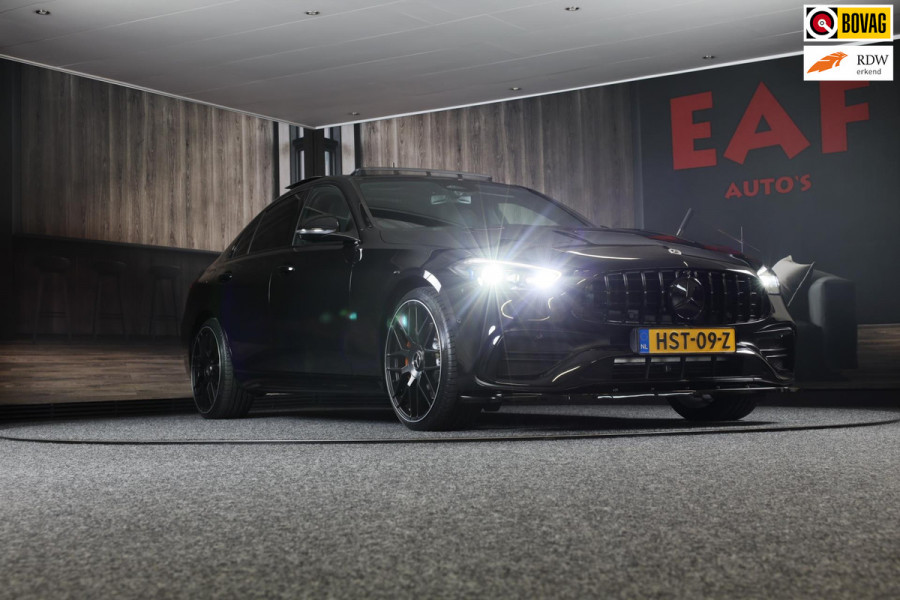 Mercedes-Benz C-Klasse 300 e 4MATIC AMG 63 Look / Acc / Memory / Burmester / Head Up / 360 Camera / Leder / Navi / Led / 20 Inch