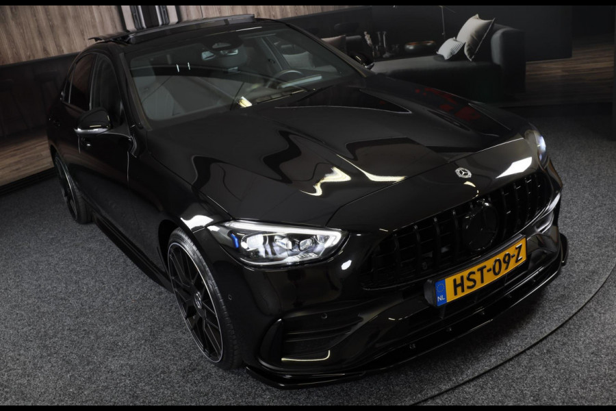Mercedes-Benz C-Klasse 300 e 4MATIC AMG 63 Look / Acc / Memory / Burmester / Head Up / 360 Camera / Leder / Navi / Led / 20 Inch