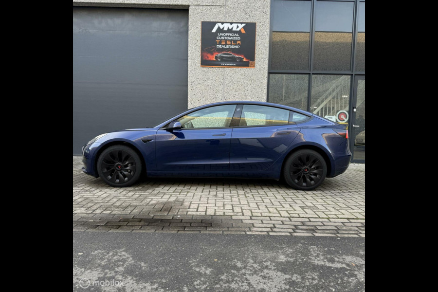 Tesla Model 3 SR BLAUW + MiC MMX PACK  LFP BATTERIJ