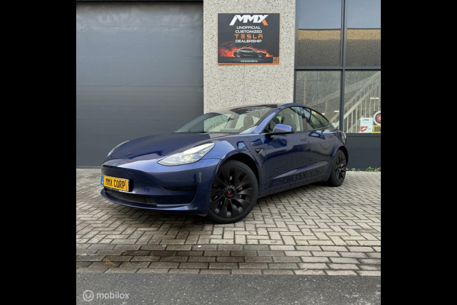 Tesla Model 3 SR BLAUW + MiC MMX PACK  LFP BATTERIJ